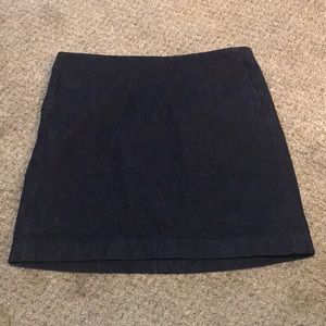 Gap denim mini skirt